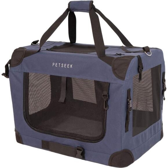Extra Large Cat Carrier Soft Sided Folding Small Medium DogCarrier 24
